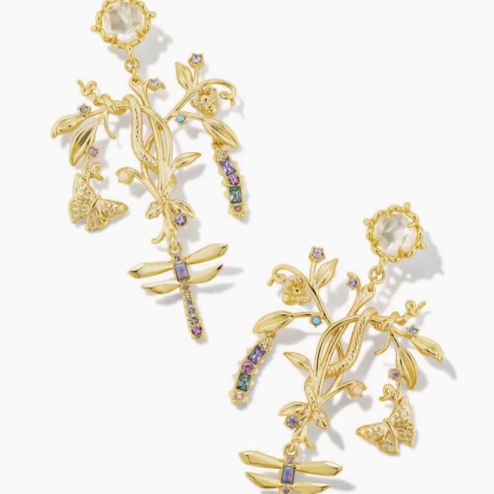 Kendra Scott Devin Convertible Nature Statement Earrings